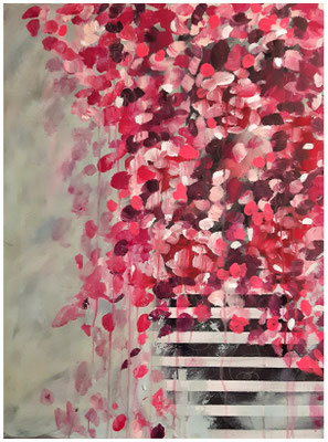 "Use it as a mood enhancer", Acryl auf Leinwand, 60 x 80 cm