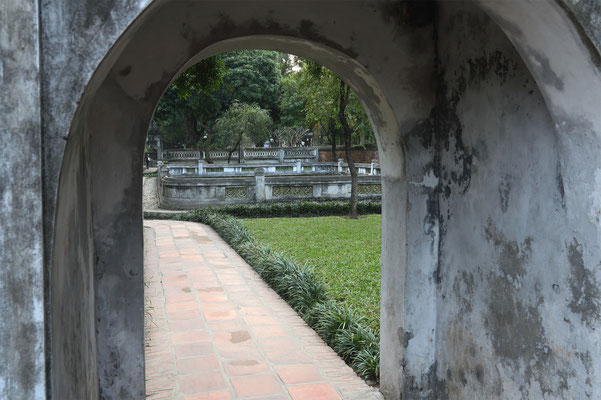 Parkanlage Temple of Literature, Hanoi