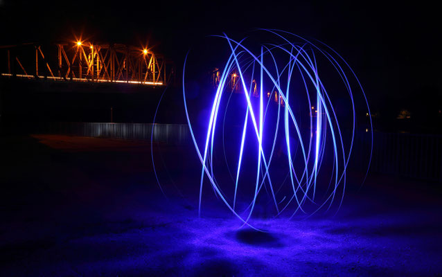 Gemeinsames Lightpainting