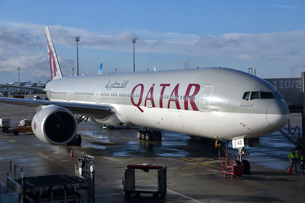 Abflug von München über Doha und Bangkok nach Hanoi 