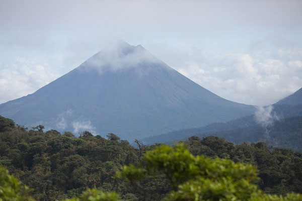 Blick auf den Vulkan Arenal