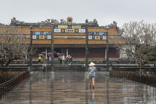 Kinh thanh Hue, Tempelanlage in Hue