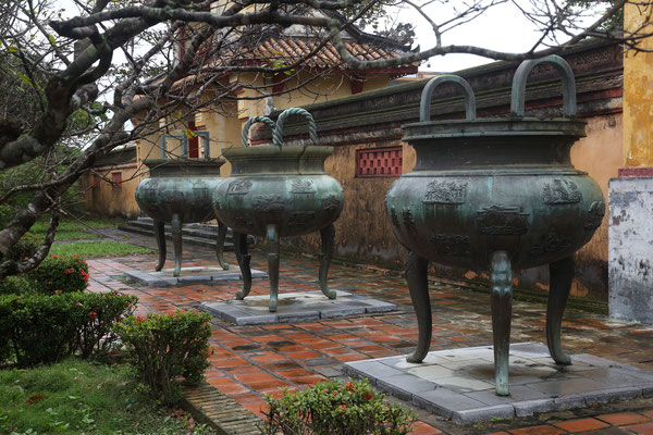 Kinh thanh Hue, Tempelanlage in Hue