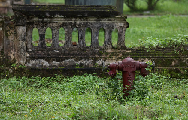 Kinh thanh Hue, Tempelanlage in Hue