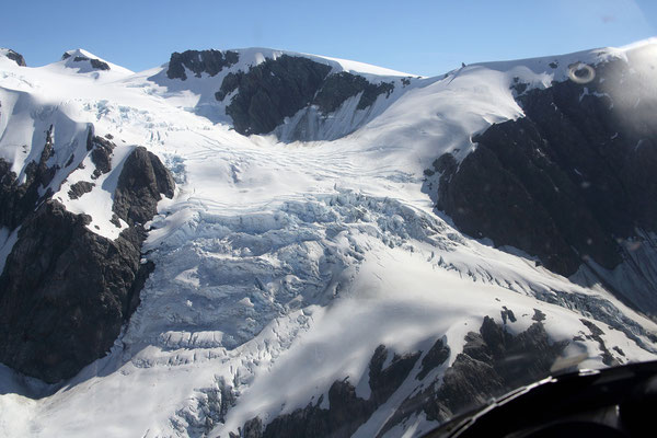 Mit dem Heli auf den Fox Gletscher