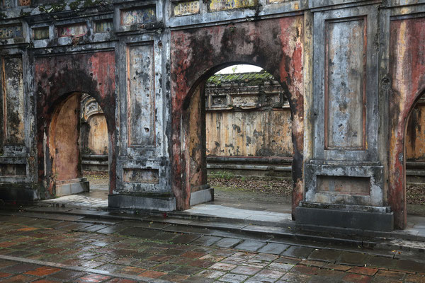 Kinh thanh Hue, Tempelanlage in Hue