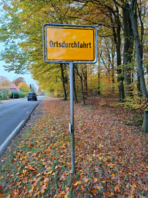 Foto von Fiddi: Ortschild Ortsdurchfahrt