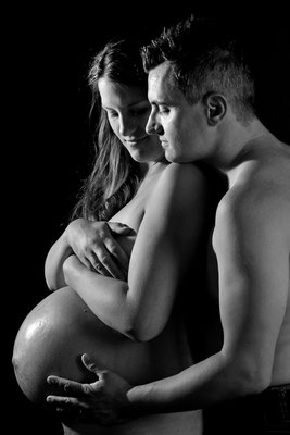 Schwangerschaftsfotografie Paar