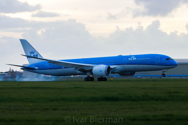 KLM, Boeing 787-9 Dreamliner, PH-BHC, delivery flight