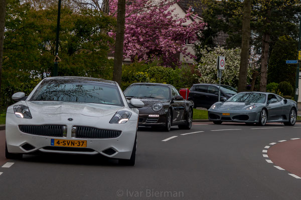 Fisker Karma, wit, 4-SVN-37, Sliedrecht