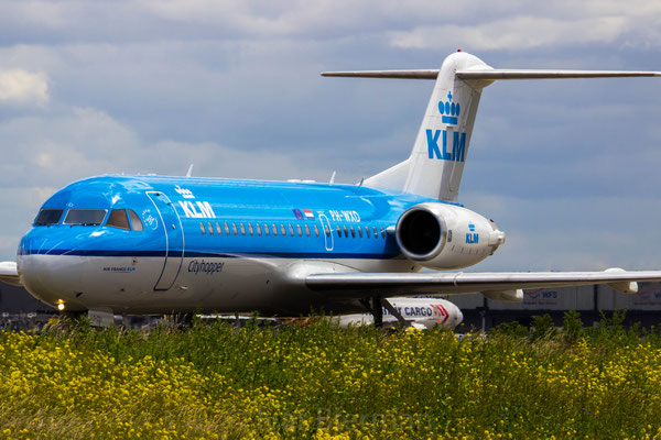 KLM Cityhopper Fokker 70