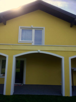 Eine Fassade erstrahlt in neuem Glanz 