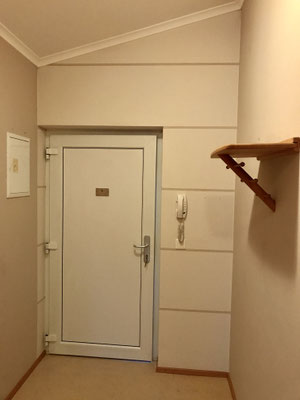 Dekorative Gestaltung im Vorzimmer