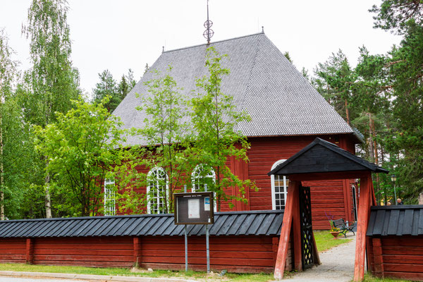 alte Kirche in Jokkmokk