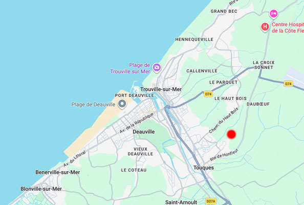 Heutiger Standort in Toiques