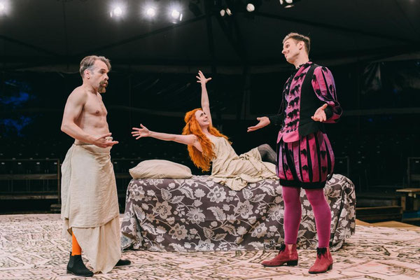  © Jenni Koller "Shakespeare in love" Sommernachtskomödie Rosenburg, hier mit Paul Graf, Alexander Kuchinka