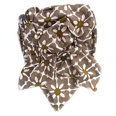"Unique block print scarves, hand printed in Paharganj, Delhi, showcasing traditional craftsmanship