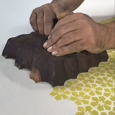 Visit our blockprinting shop in Delhi for a personalized fabric adventure.