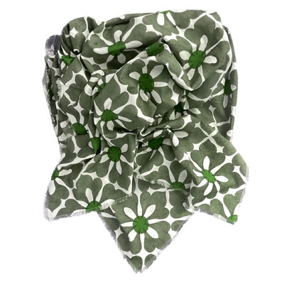 Artisan block print scarves hand printed in Delhi Paharganj, using AZO-free inks.