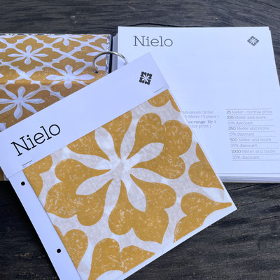 Elevate your creations with the elegance of Indian block print fabric patterns, printed using AZO-free inks