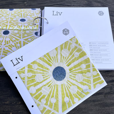 Blockprint Design Liv. Handcrafted blockprint textiles, sustainably made in Delhi, India.