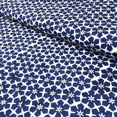 Delhi store offering sustainable block print fabric on organic cotton