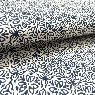 Different block print patterns available at our Delhi factory shop