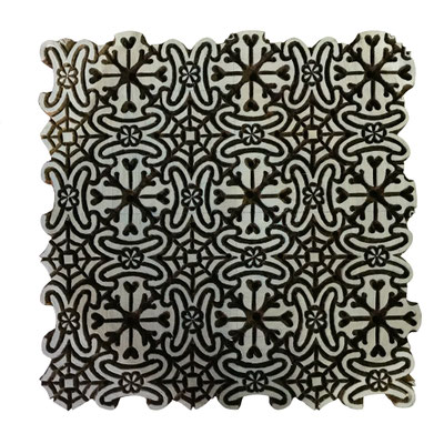 Custom made Indian Block Print Stamp manufacturer. Professional hand carved wood blocks for repeating pattern.