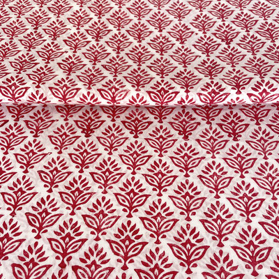 Explore our range of hand-printed blockprint fabrics, all from Delhi.