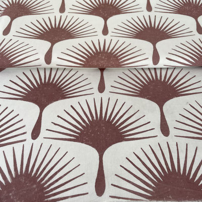 Experience the beauty of traditional blockprinting in Delhi. Blockprint Fabric design Enea. modern design