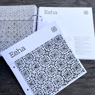 Explore our collection of hand-printed blockprint textiles, all created in Delhi. Design Esha