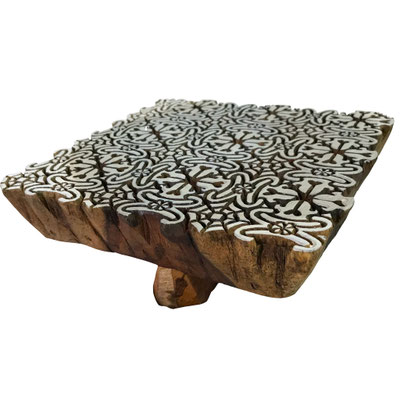 Custom made Block Print Stamp to print your own fabrics. New Delhi India