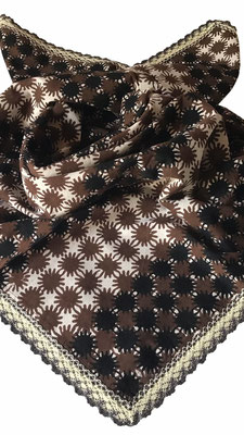 Blockprint scarf , hand blockprinted in India with Maasa Production 