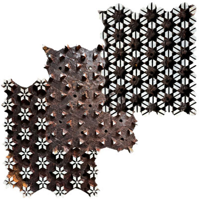 Luxuriate in the elegance of our high-quality blockprint fabric selection.Maasa Production Pvt. Ltd.