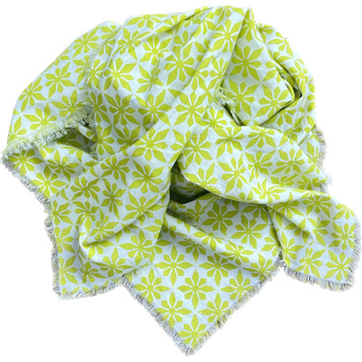 Hand printed block print scarves from Paharganj, Delhi, made with love and tradition.