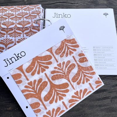 Edgy modern block print textile showcasing abstract patterns, handmade with integrity in Paharganj, Delhi