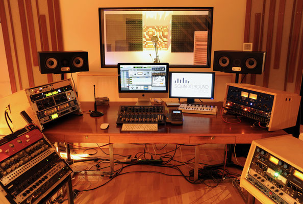 recording studio, regie 