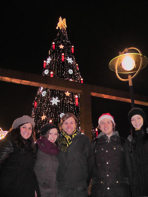 Nach unserem Wanderkonzert auf dem Dortmunder Weihnachtsmarkt - 17.12.2014