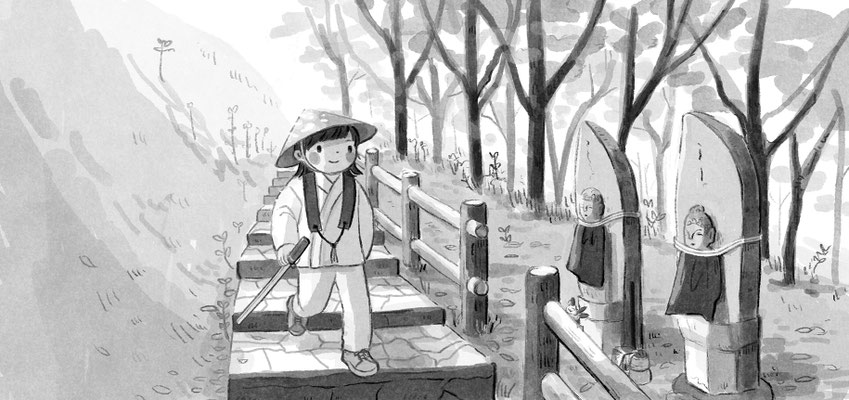 香川県善通寺市様 集印手帳イラスト(2024)