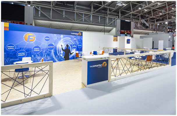 Eingang Messestand