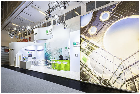 Messestand Grafik