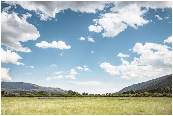 Weite Landschaft in Montana – Horizont ohne Ende.
