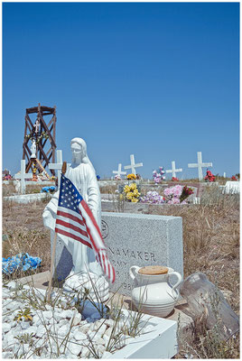 Native American Cemetery – spirituelle Ruhe und kulturelles Erbe im Bild.