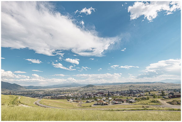 Weite Landschaft in Montana – Horizont ohne Ende.