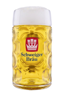 Masskrug Schweiger Brüu freigestellt