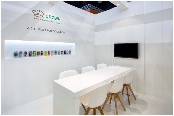 Messestand Detail Kabine