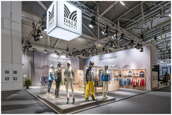 Holz messestand Ispo