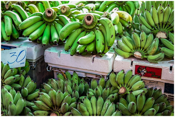 Authentische Reportage: Händler reicht frisches Gemüse – Food- und Lifestylefotografie.