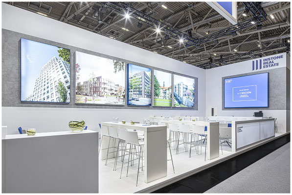 Messestand Messe München auf der Expo real