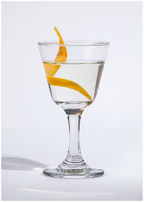 Kleiner Cocktail im Glas